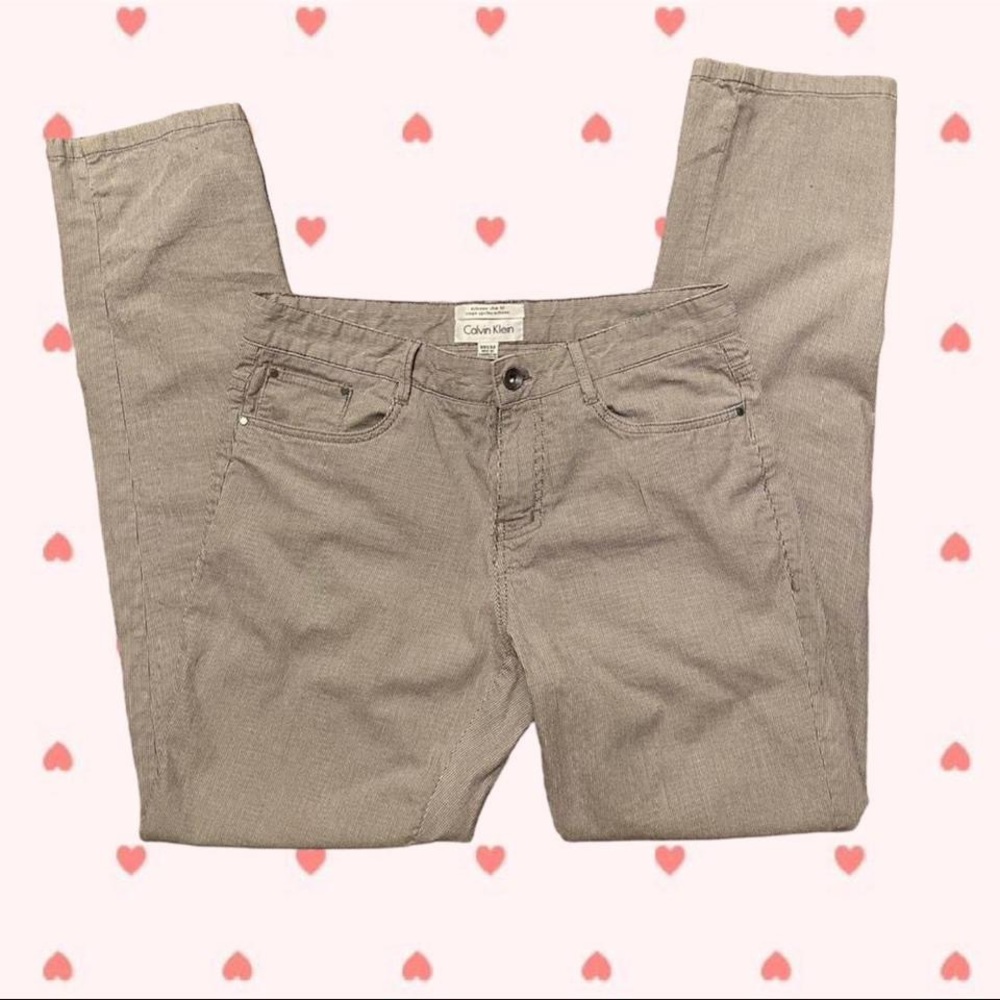 Pinstripe pants